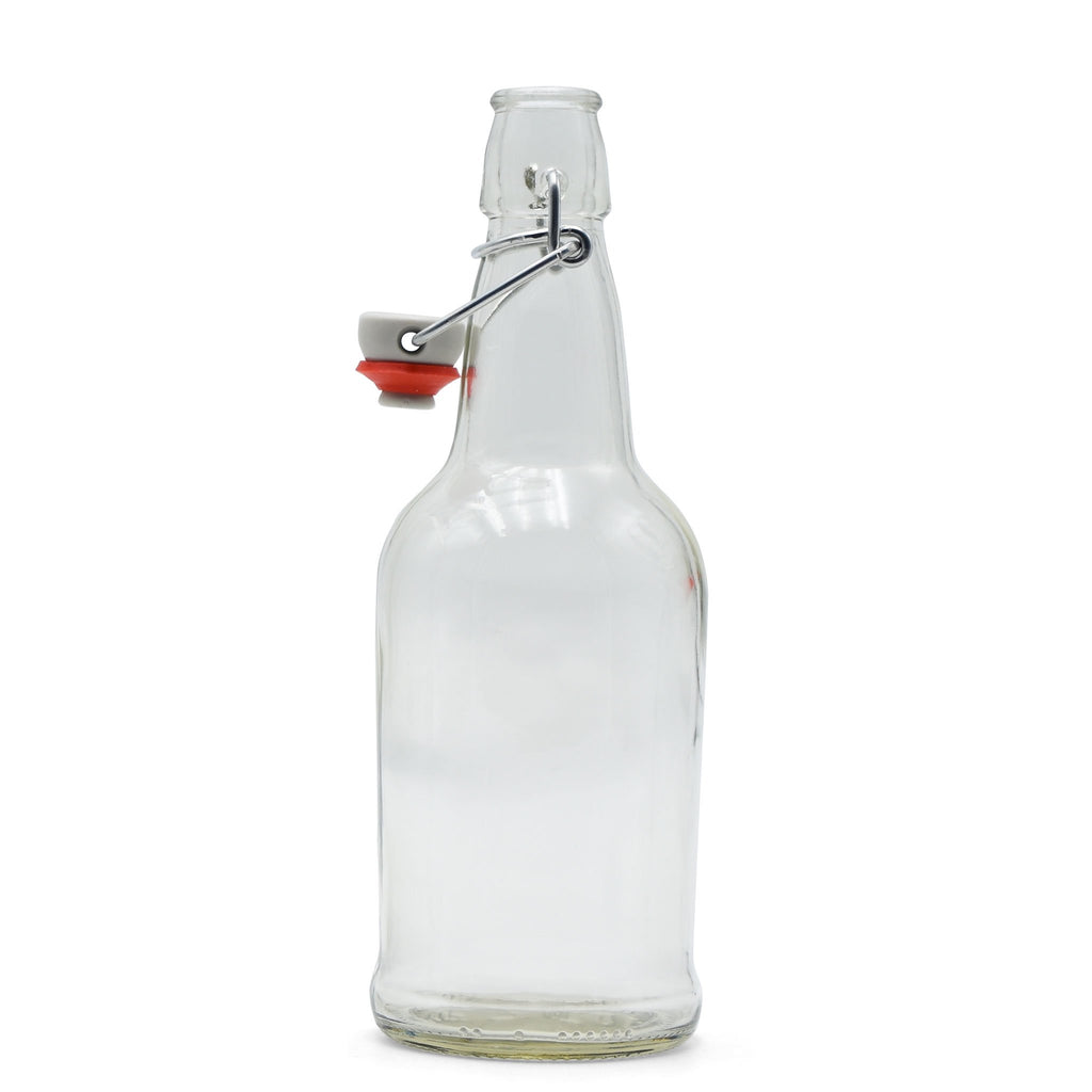 12 oz. Clear Glass Stout Water Bottle