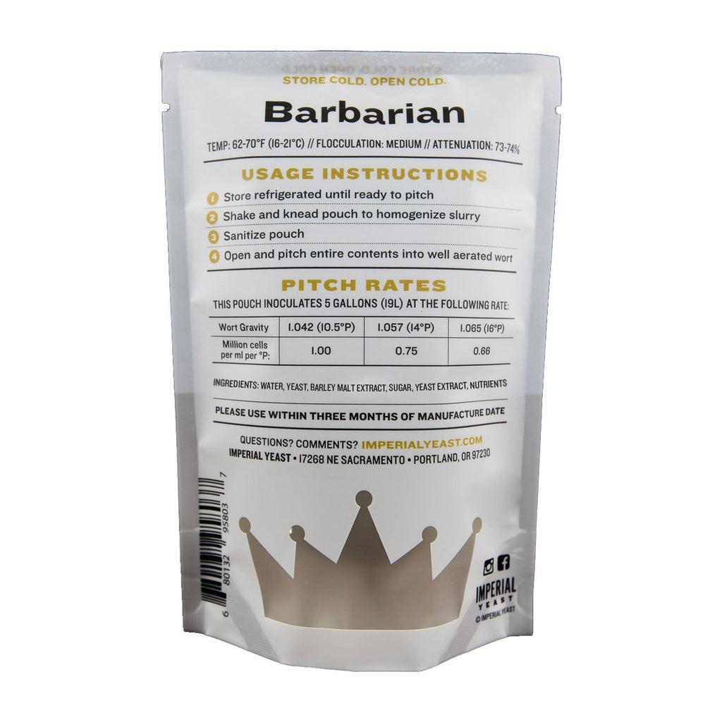 Imperial Barbarian A04 Yeast