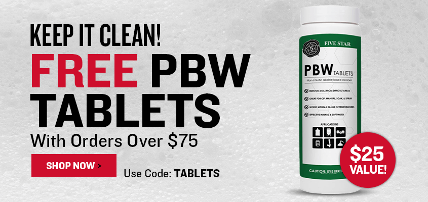 Keep it Clean! Free PBW Tablets with orders over $75 Use Code: Tablets. $25 Value! Image of suds with a picture of PBW tablets