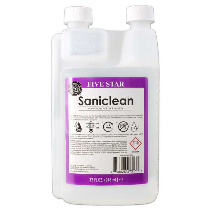 32-ounce container of Saniclean